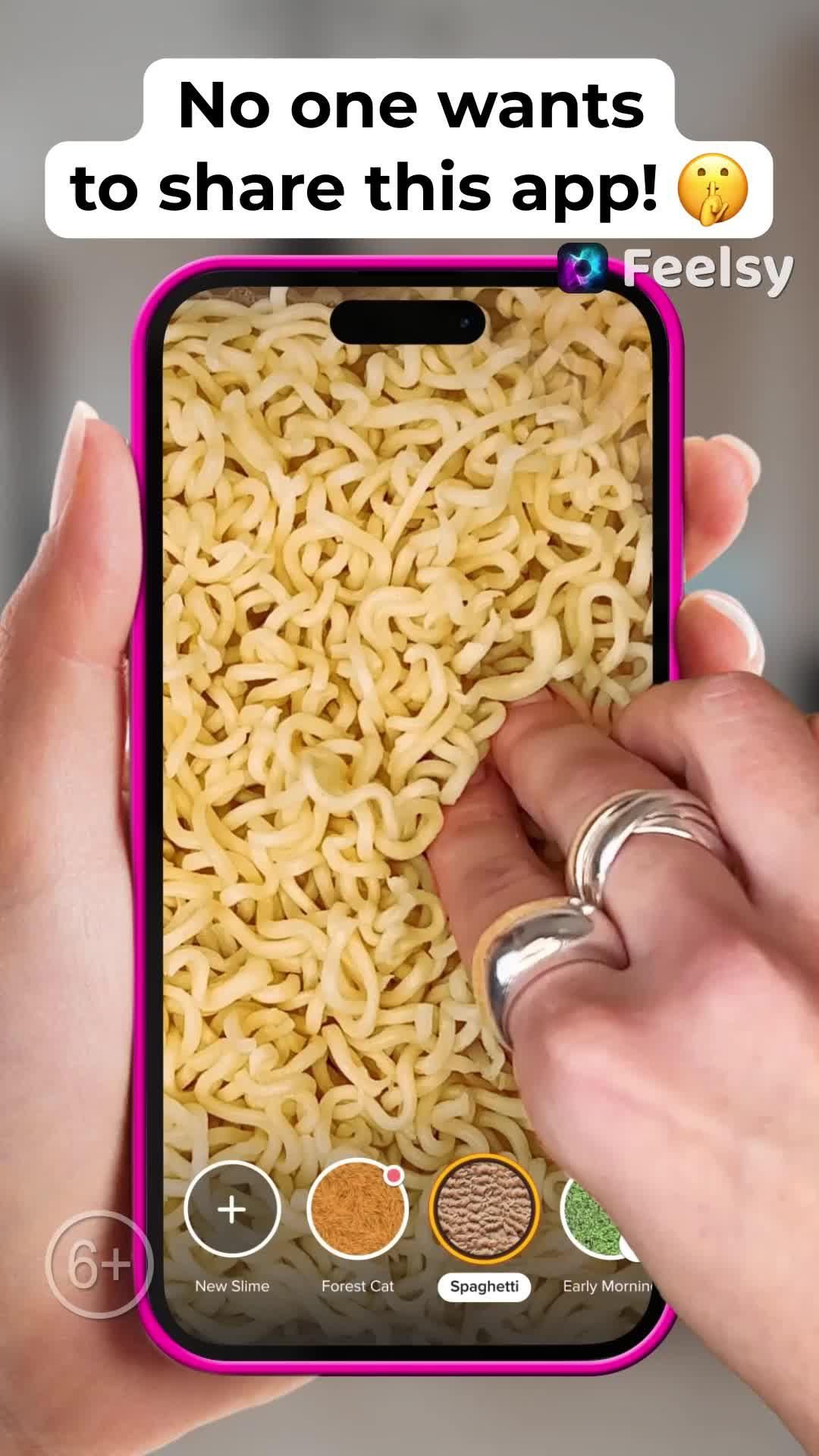 Visual meditation app