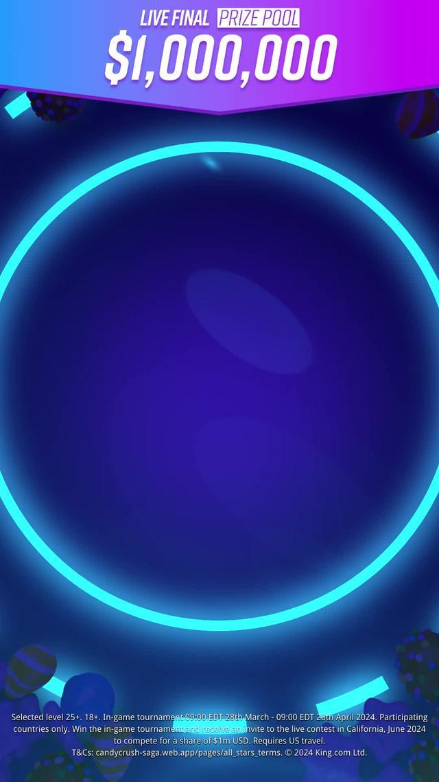 Win big in Candy Crush All Stars! Enter now!