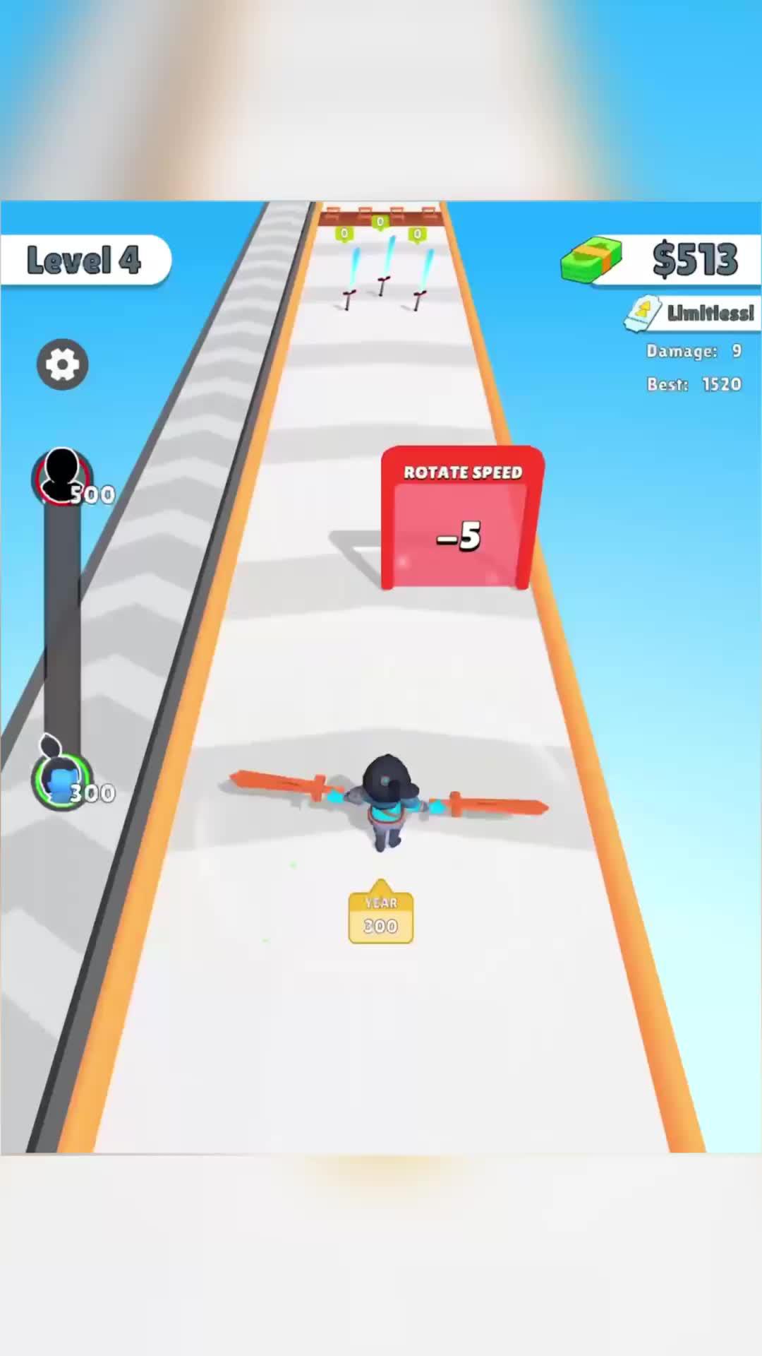 Spin with your Sword!