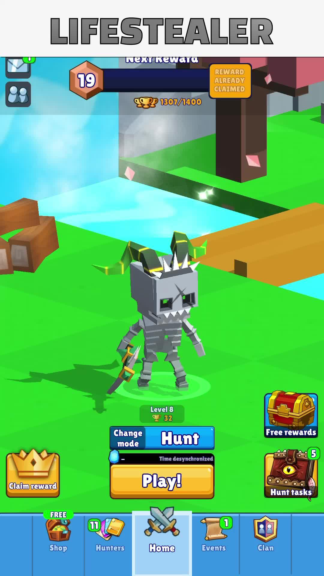 Multiple awesome character to pick, learn to play & upgrade!