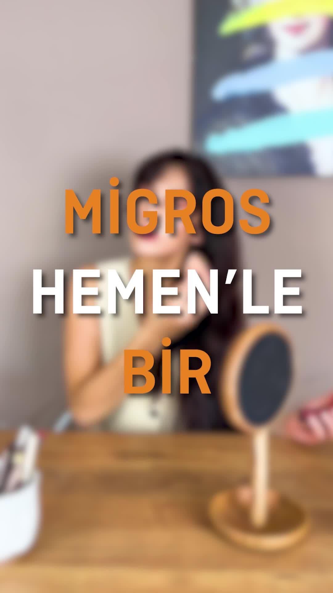 Anlık ihtiyaçların Migros Hemen ile dakikalar içinde kapında!