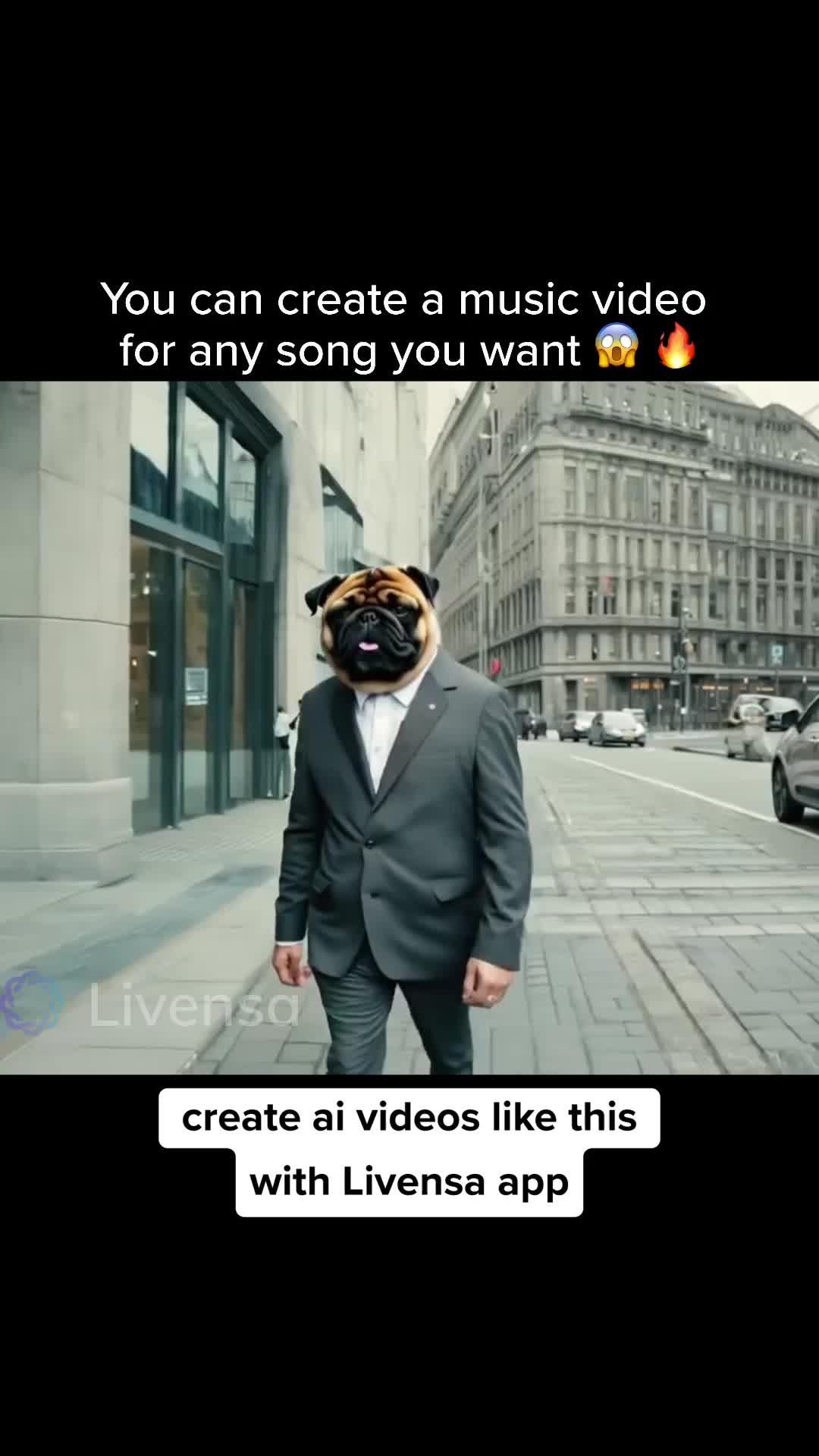Create Al videos with your own words on mobile