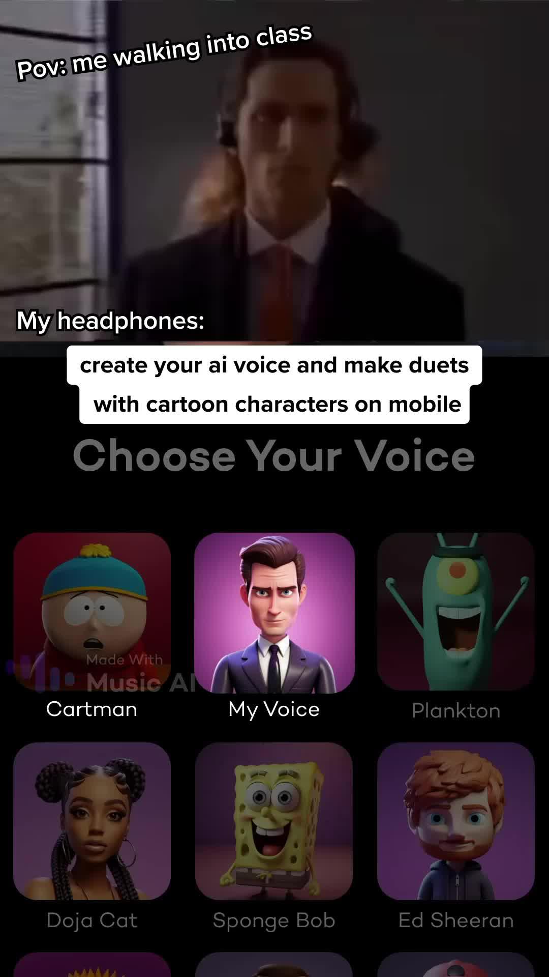 Create AI covers with your own voice on mobile