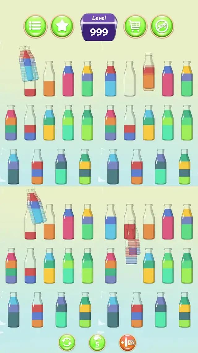 この水彩画の色分解ゲームを楽しんで、脳を鍛えましょう！