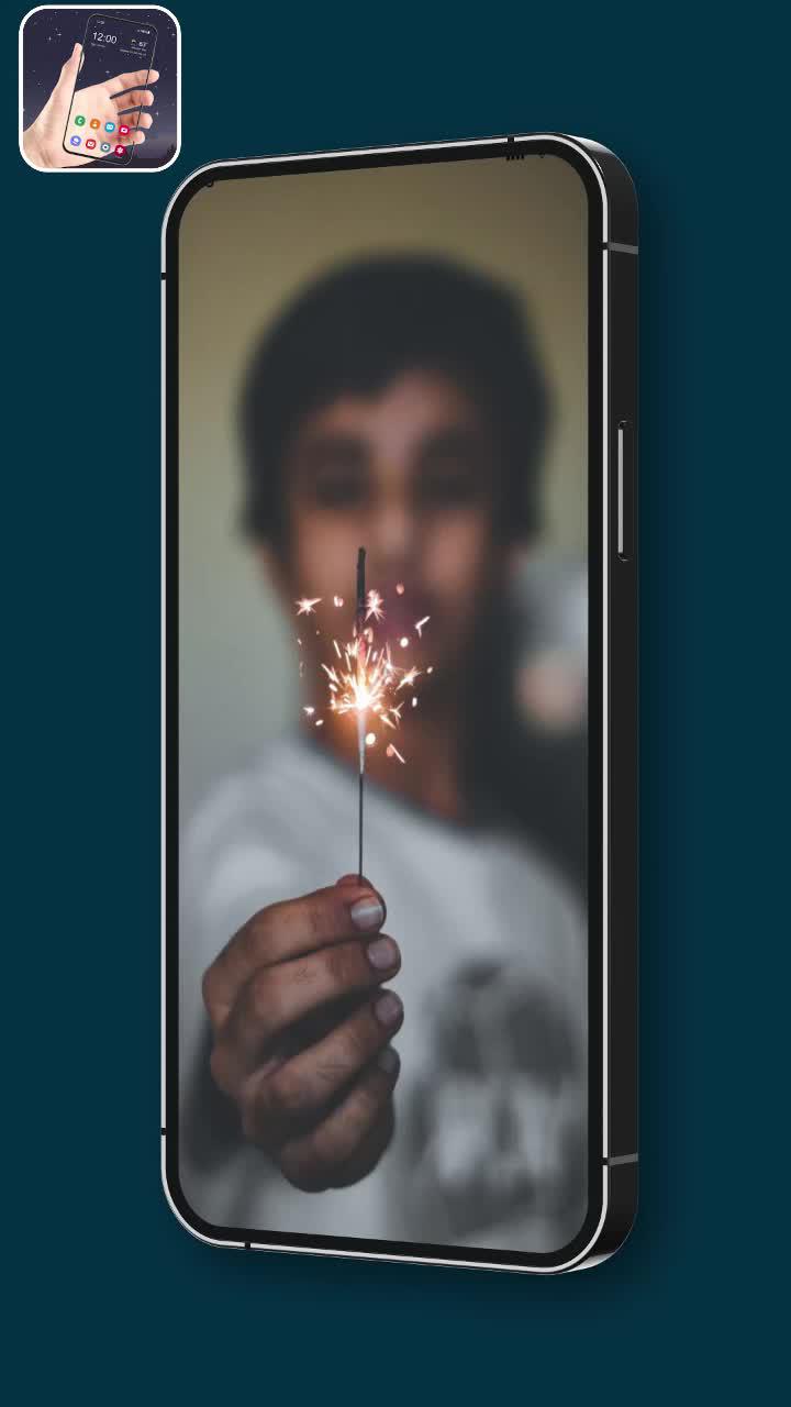 4K Personalized Live Wallpaper Transparent. Try now!
