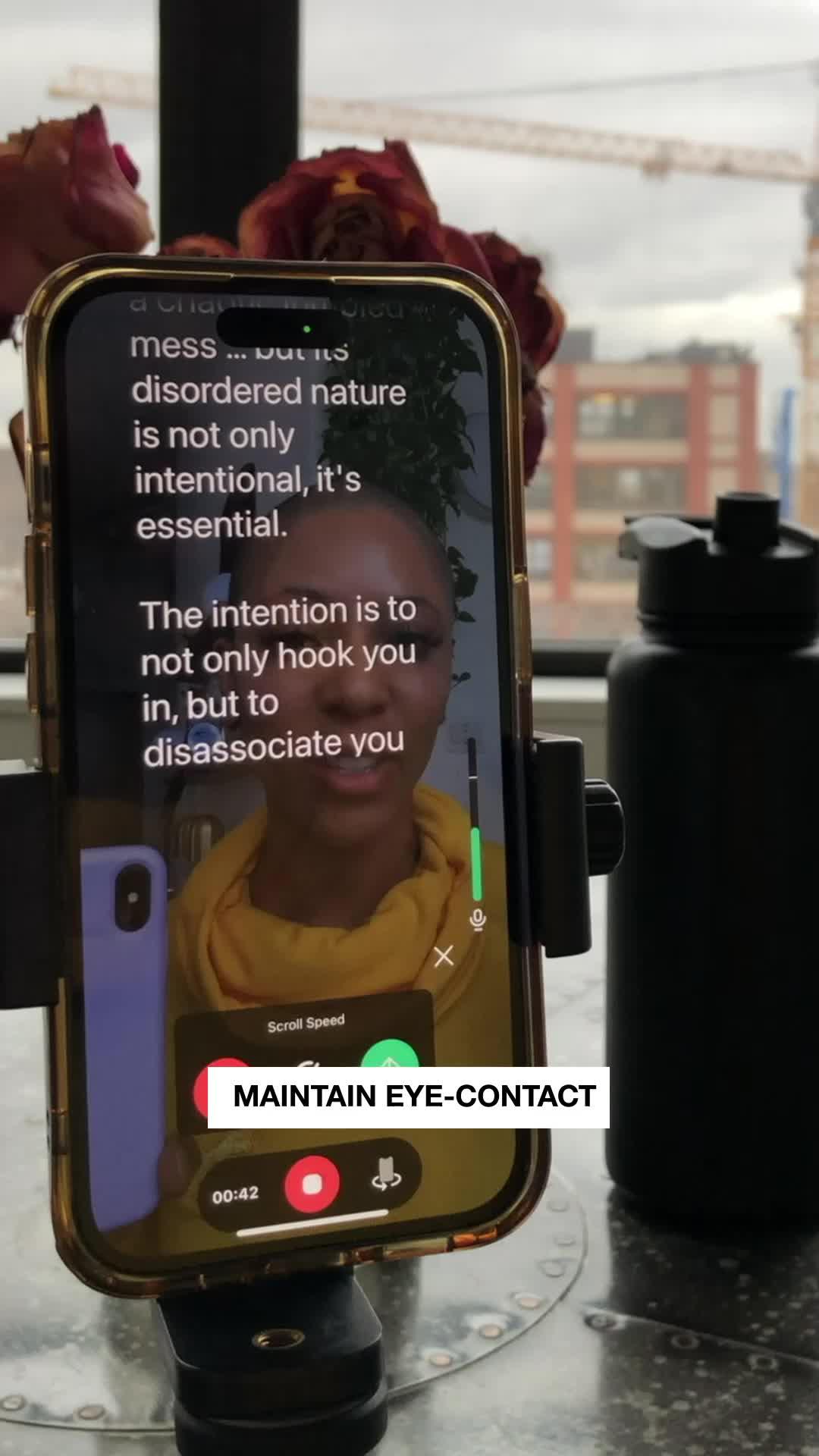Easy way to create high quality videos - use BIGVU teleprompter app!