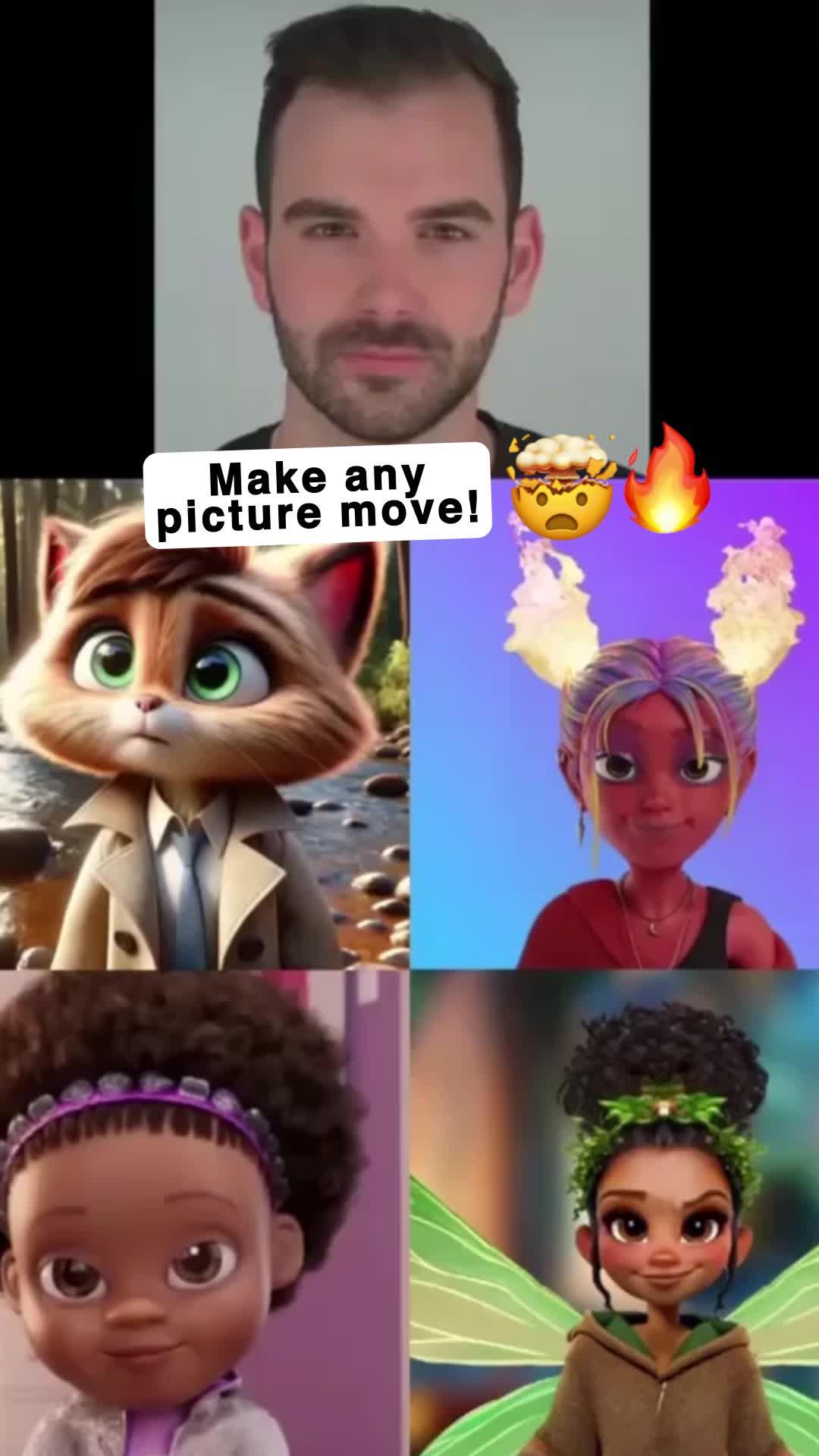 Try new haircuts using ai !