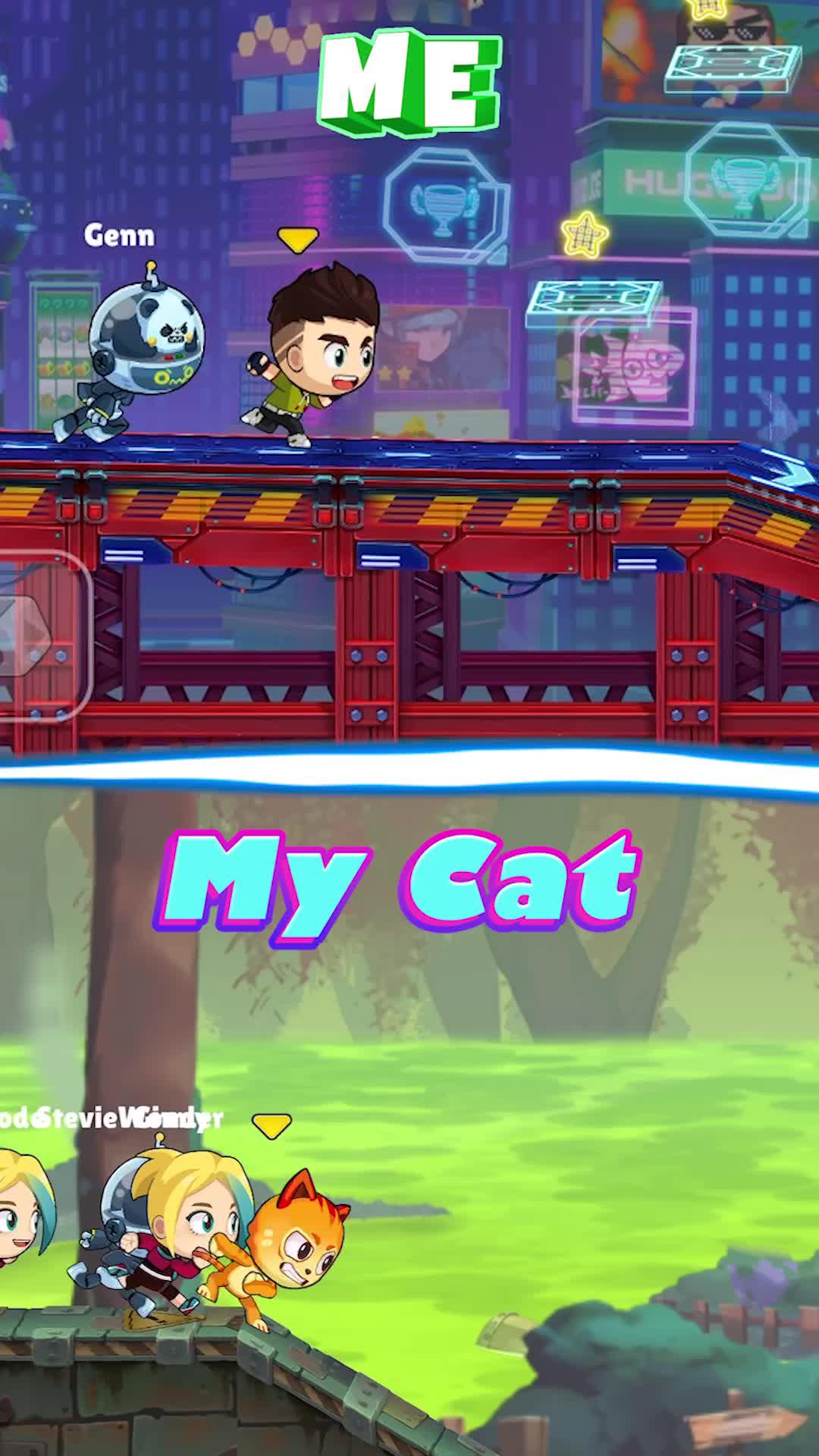 Are you faster than your friends?