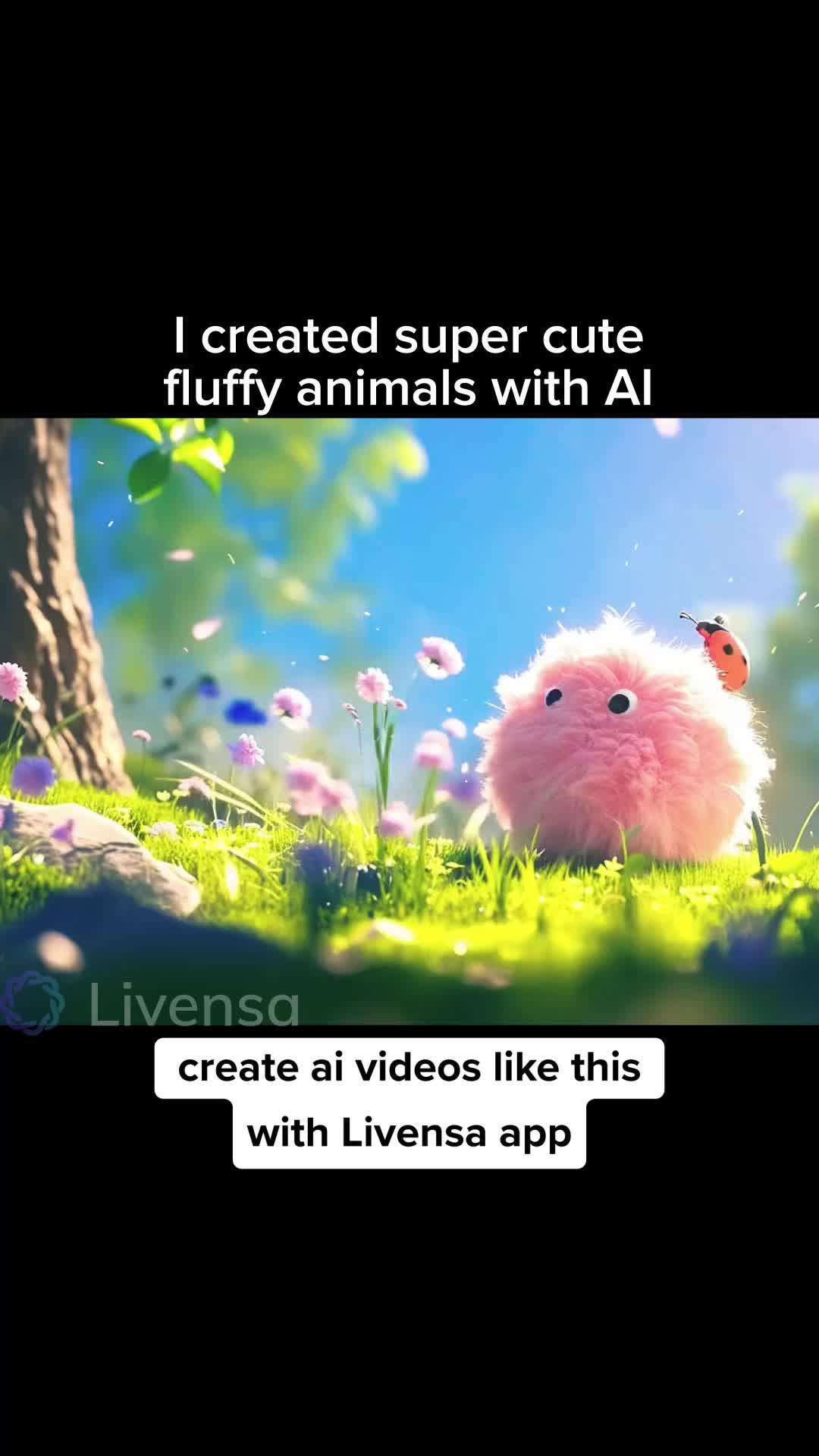 Create Al videos with your own words on mobile