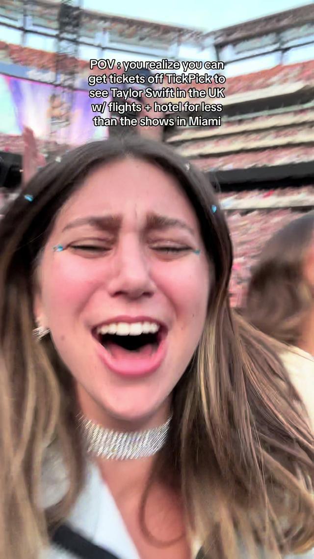 Not me thinking about grabbing some UK tickets on Tickpick! 👀👀 @TickPick #erastour #taylorswift #taylorswifterastour #erastourmovie #Tickpickpartner