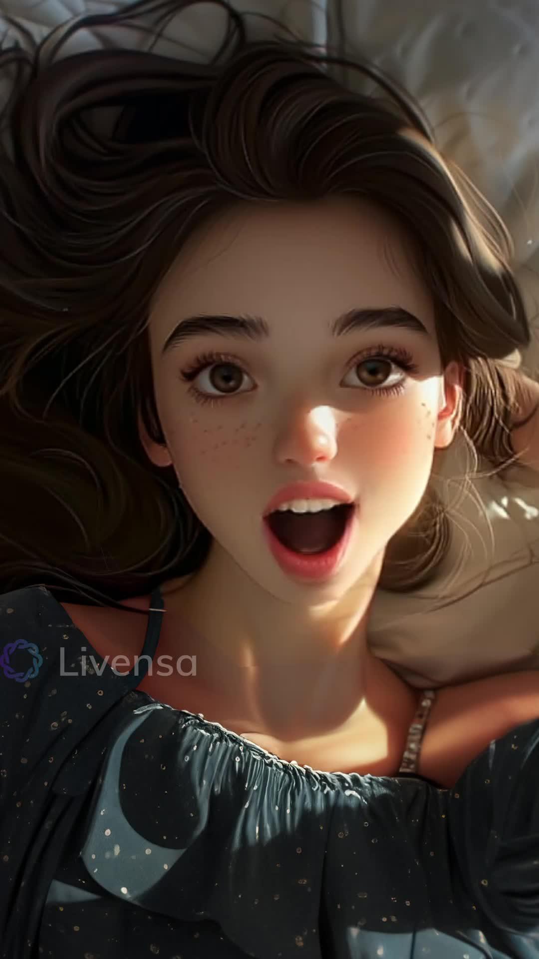 Create Al videos with your own words on mobile