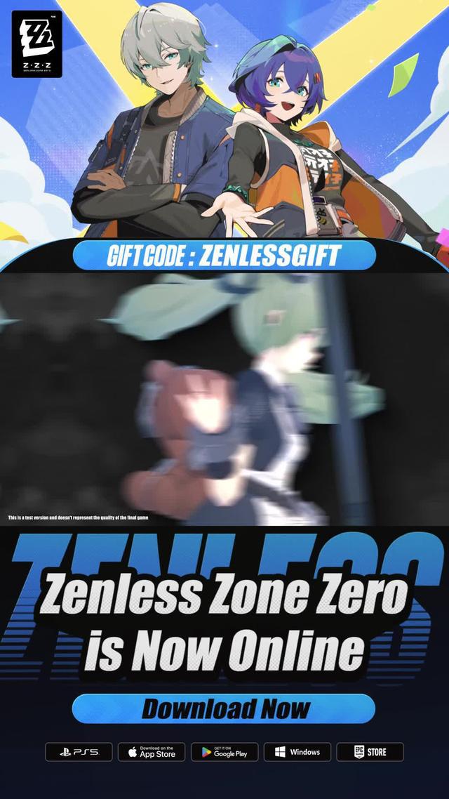 Download Zenless Zone Zero and begin your action adventure!