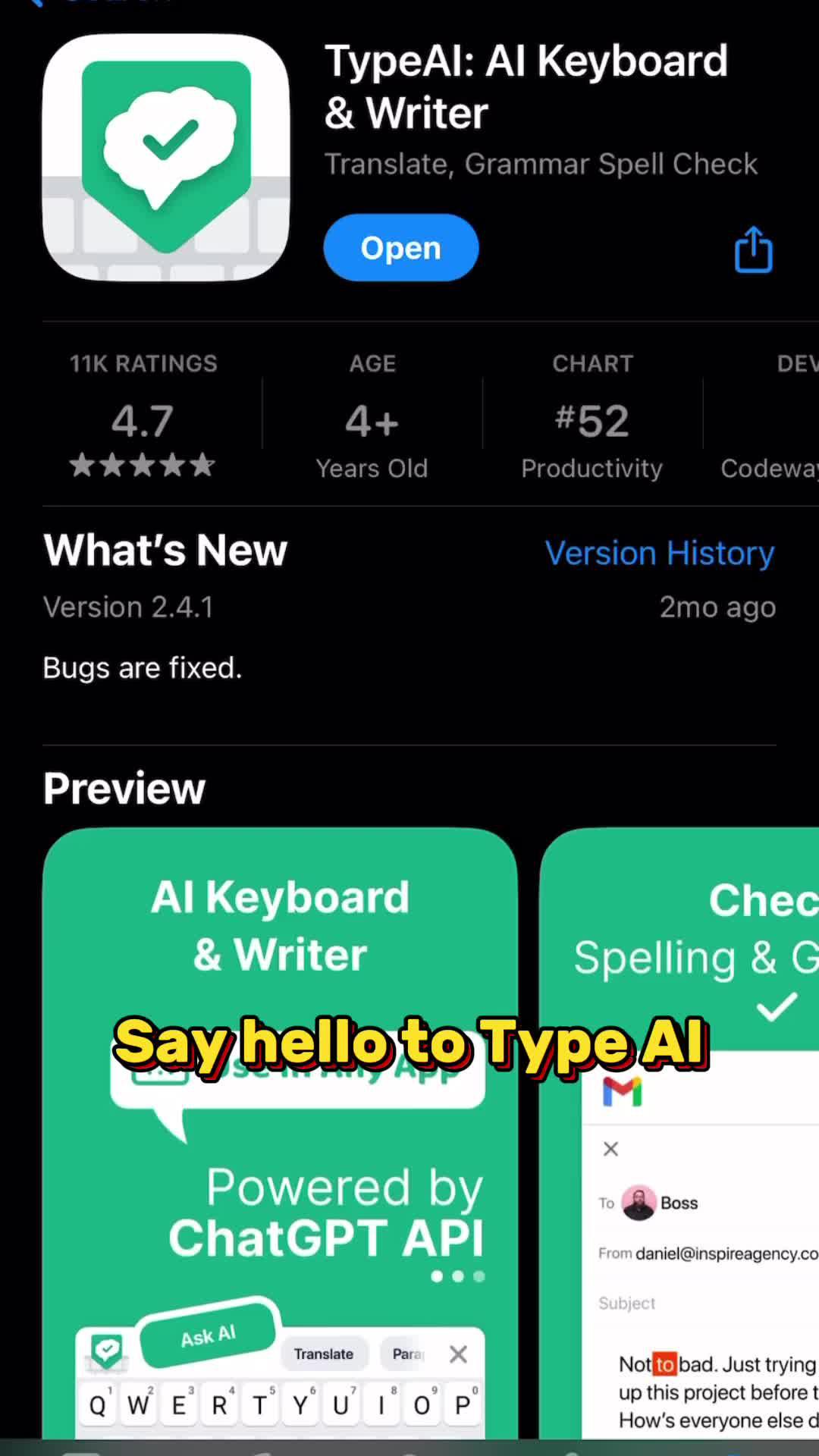 Start using AI straight on your keyboard!