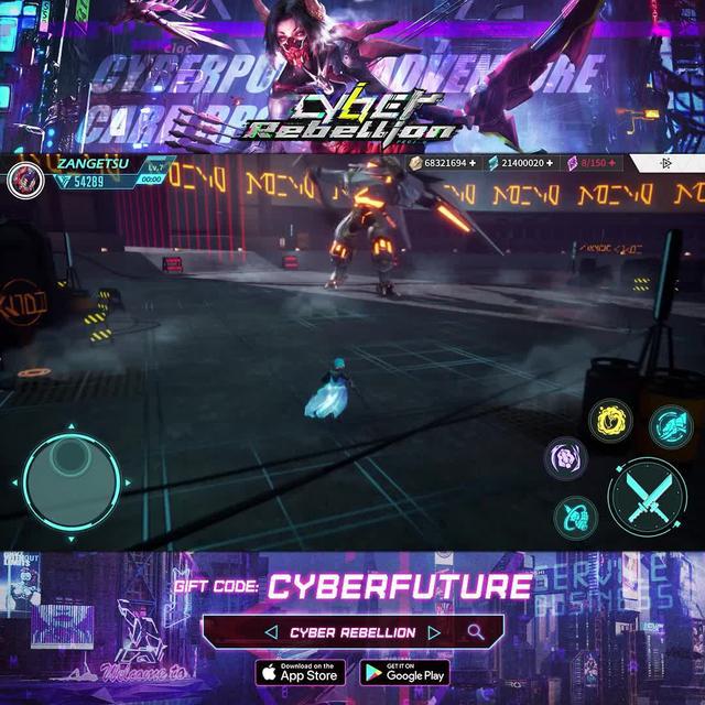 Immerse yourself in a stunning cyberpunk world. Get 150 free summons on login!
