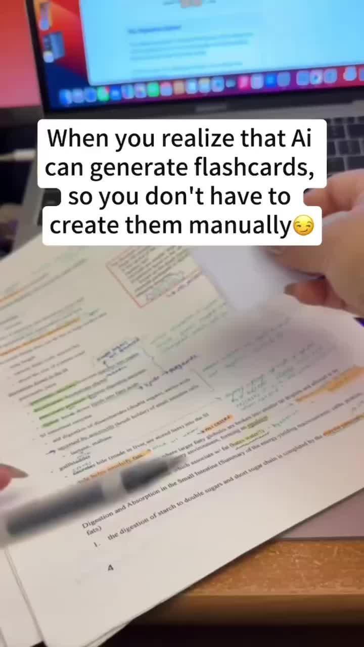 No more paper flashcards ☺️@Answer.AI #answerai #summerschool #homeworkhelp #flashcards