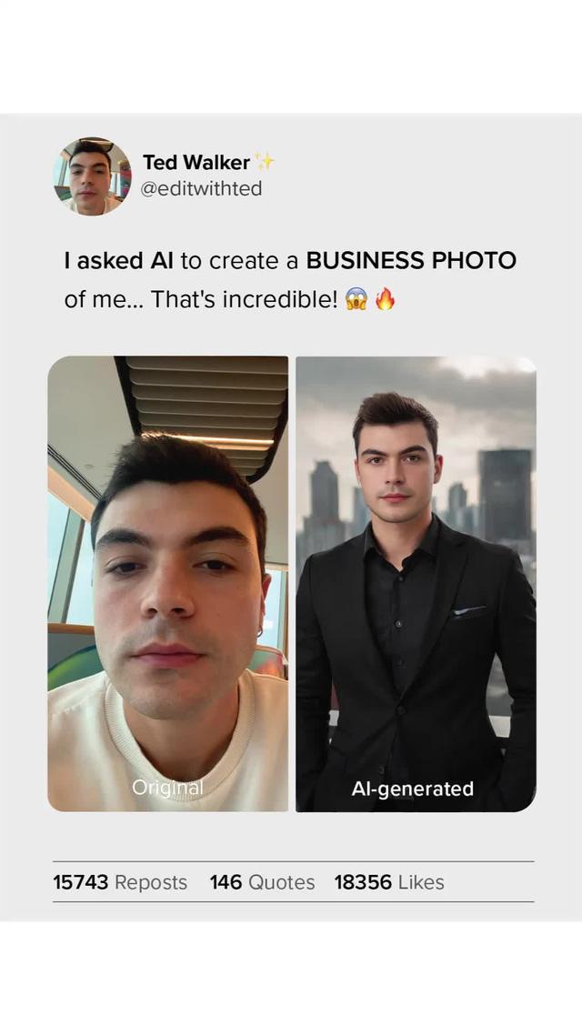 Make your Business Photo with AI