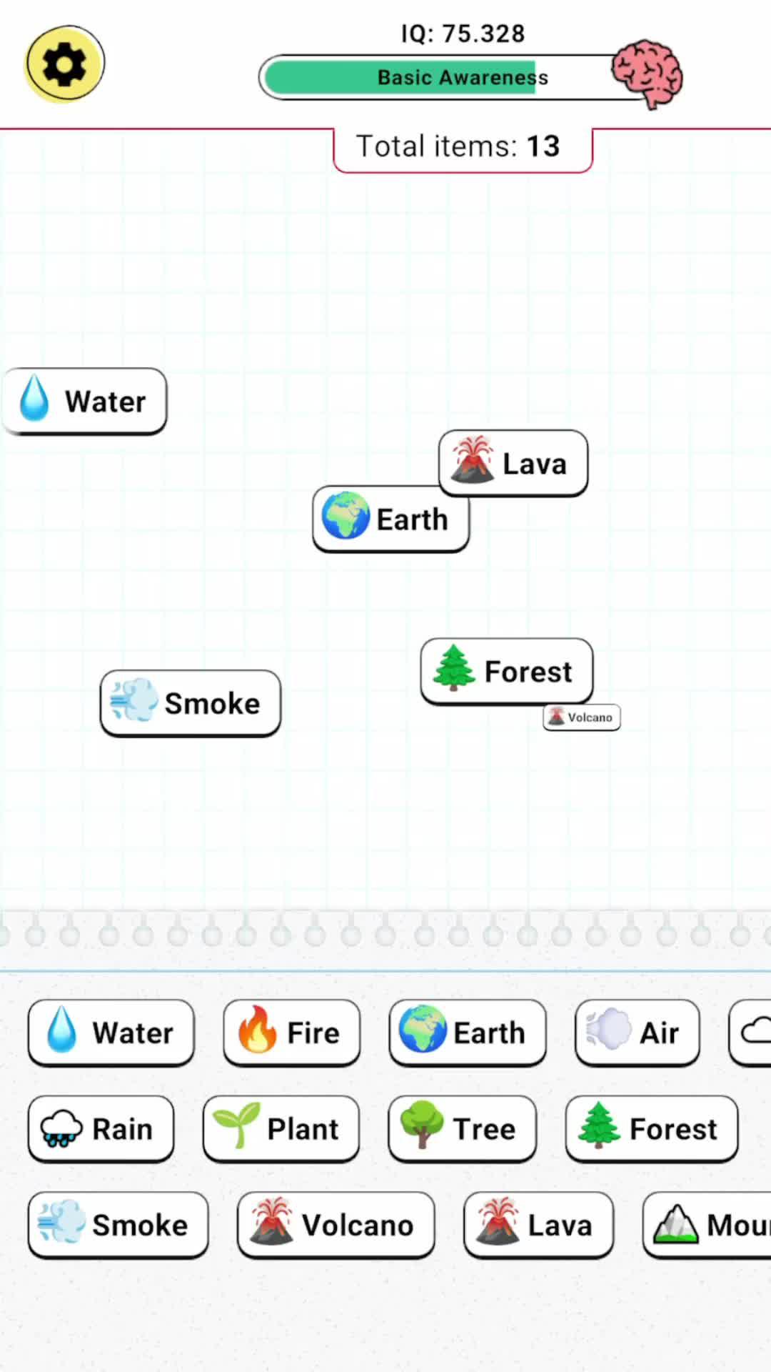 Test your IQ in Infinite Craft DIY