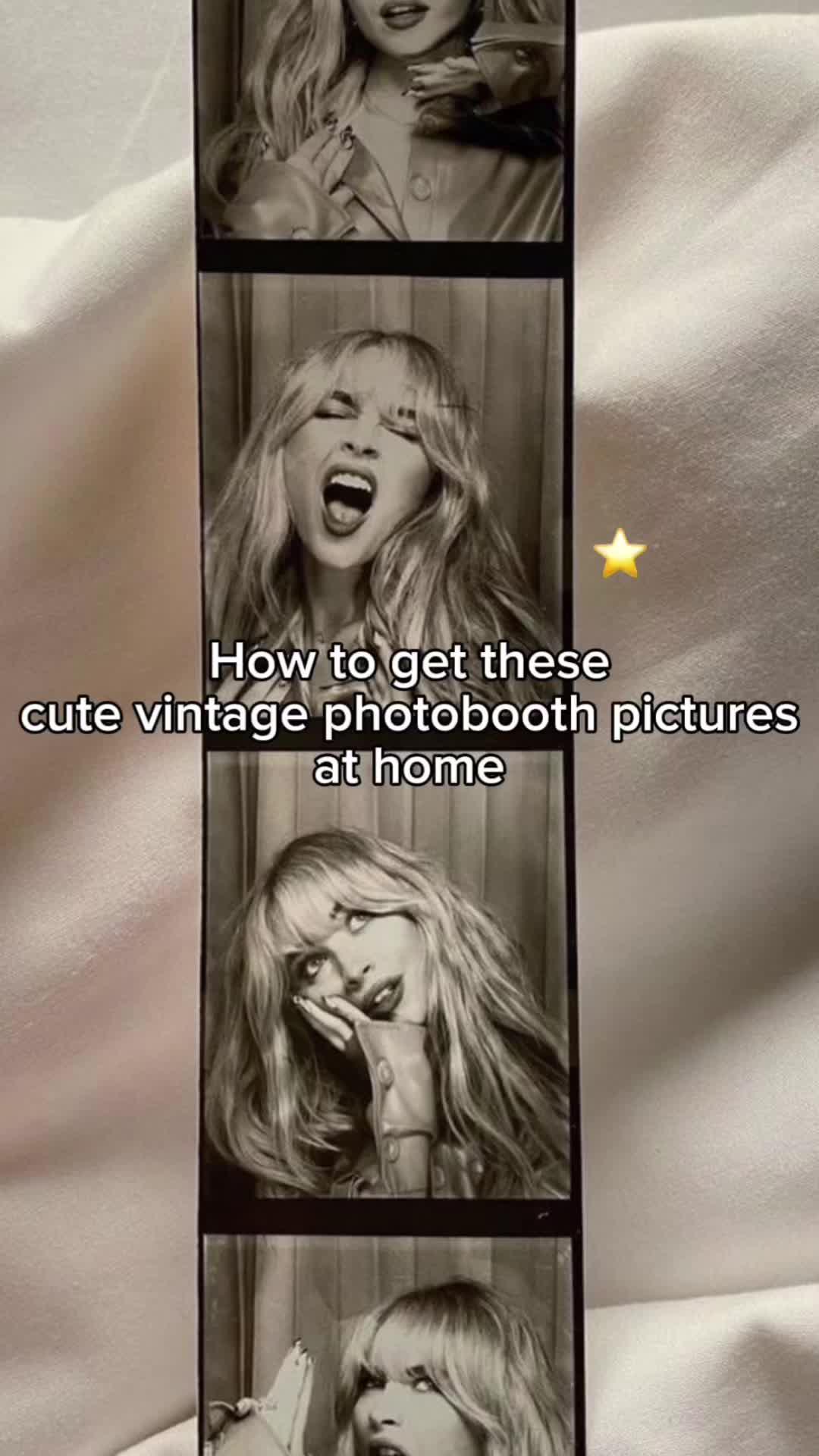 How to make the photobooth trend at home 🪩⭐️💗 #picsart #picsartediting #picsarttutorial #photobooth #vintage #photostrip #viral #trend anzeige