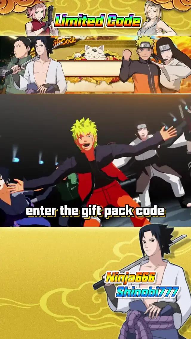 Naruto gift code get your 100 free summons!