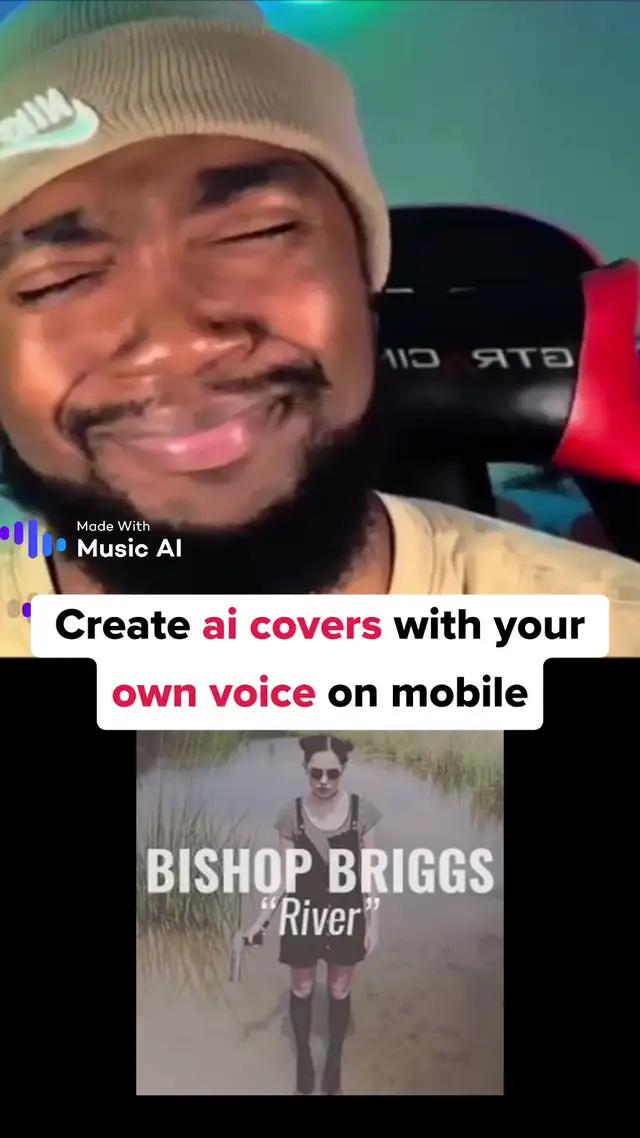 Create AI covers with your own voice on mobile