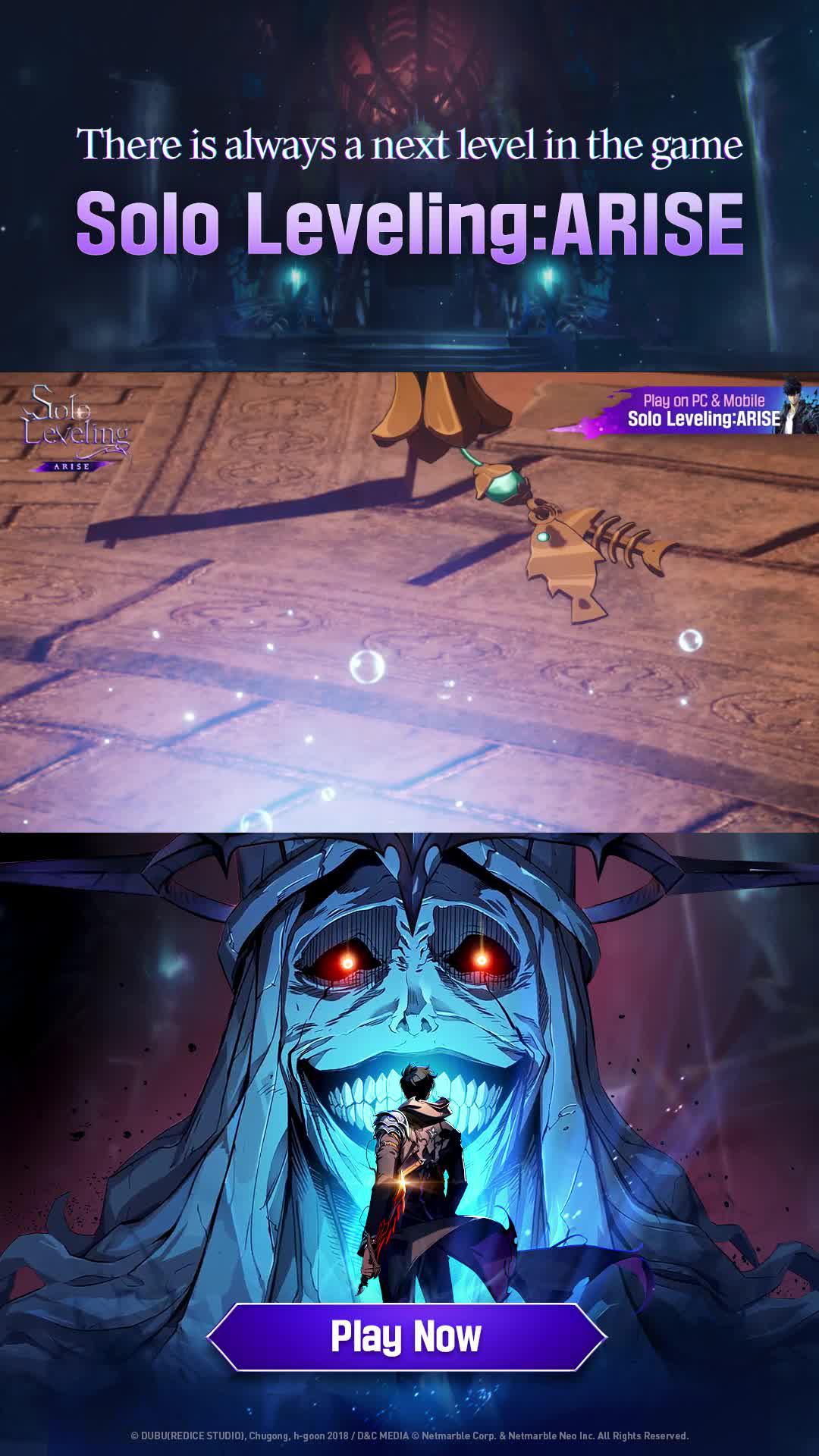 There is always a next level in the game! Solo Leveling:ARISE, enjoy the epic action with the game!
