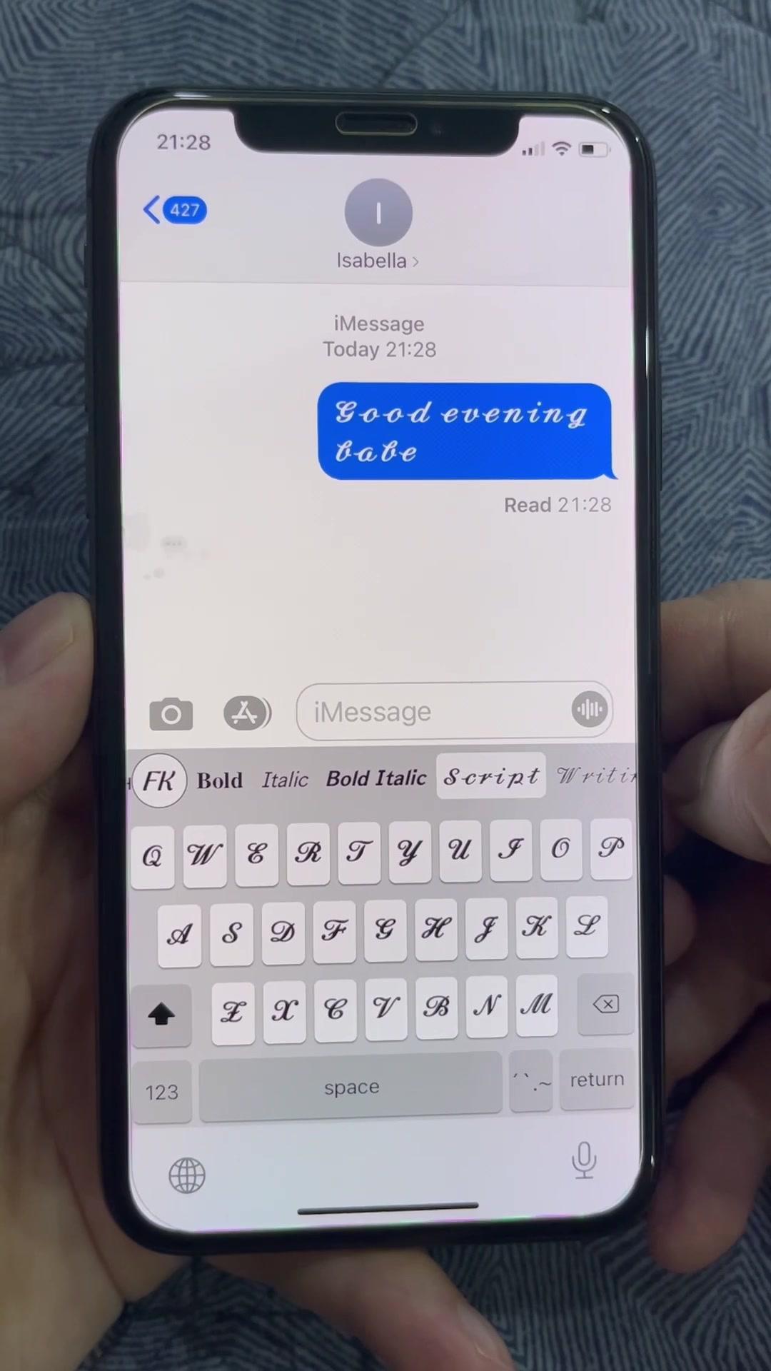 Fonts for iPhones - Absolutely free keyboard fonts app for you