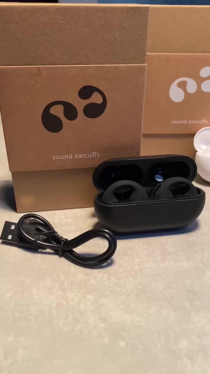 Fone De Ouvido Bluetooth Sem Fio Earcuffs Esportivo Clip-ear