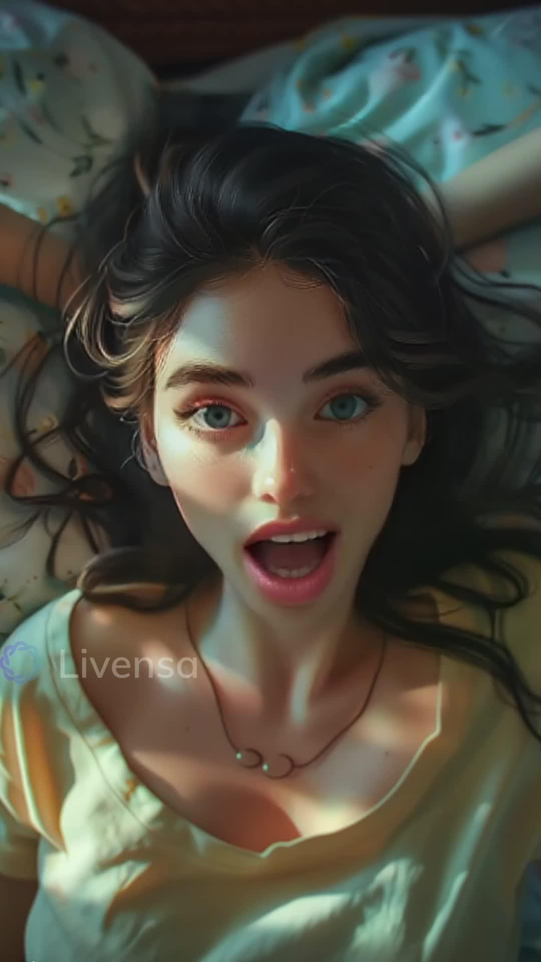 Create Al videos with your own words on mobile