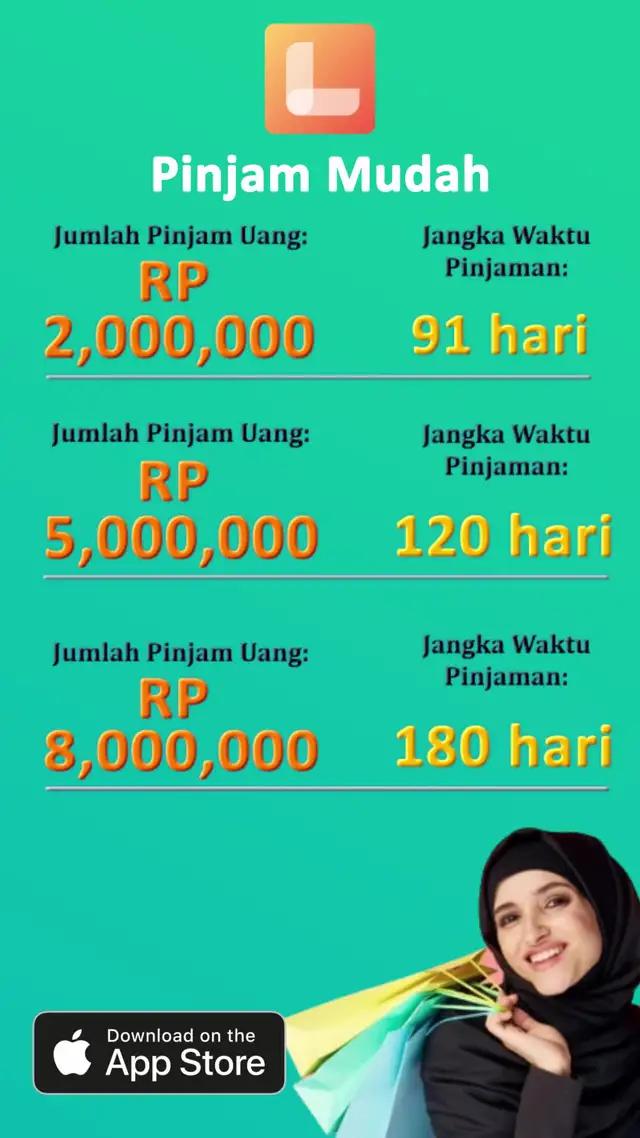8 Juta 5 menit! Pinjaman Tunai Online