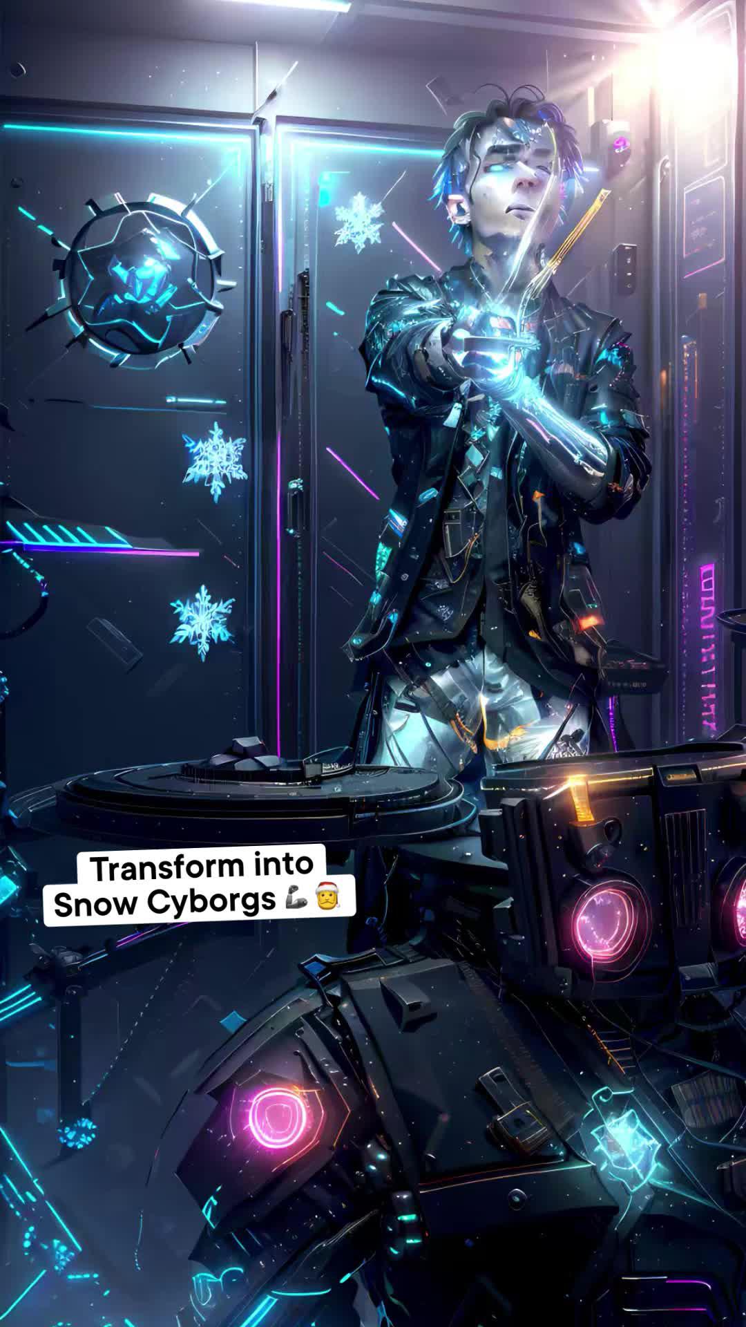 Exclusive AI effects in the Glam app