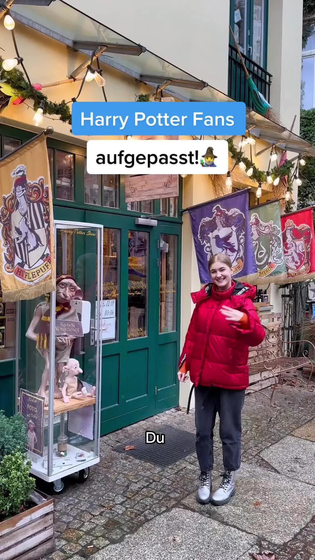 Und? Zu welchem Haus gehört ihr?😏🧹🕶️ #harrypotterfan #harrypotterstore #berlintipps #berlincity #deutschlandentdecken #deutschlandreise #reiseblogger_de #harrypottermovies 