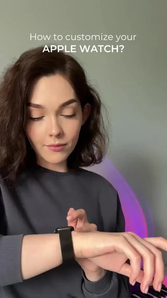 Create your unique Apple Watch style