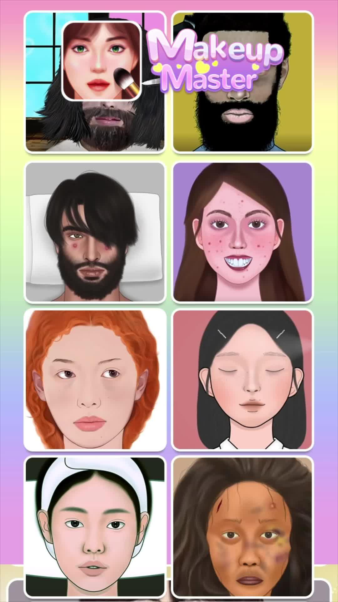 The makeup salon is open.