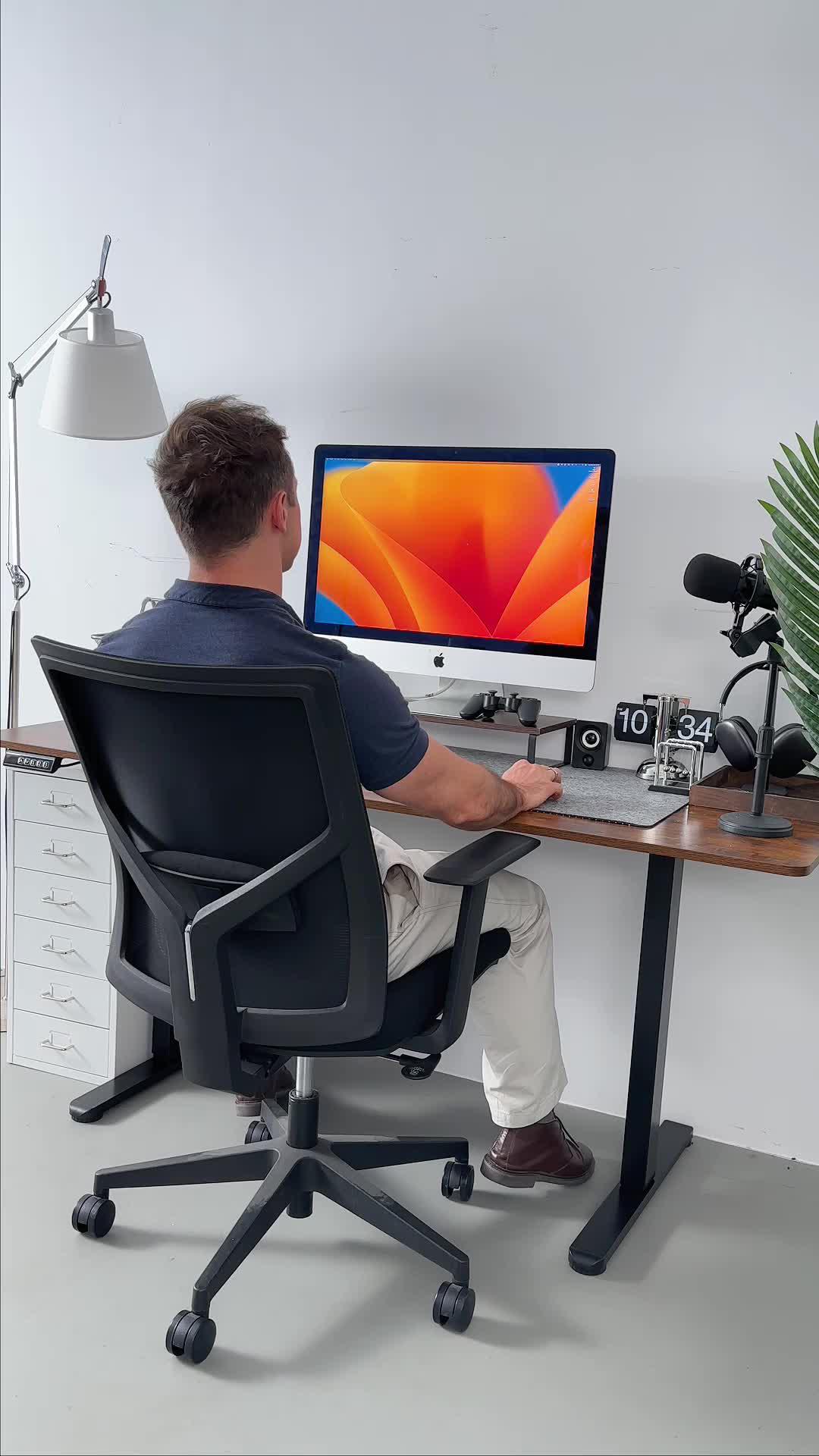 (*ᴗ͈ˬᴗ͈)ꕤ* look at my new chair🙂🔥probably the best purchase I have ever made 😫Get ready for @temu deals! ❤ 🎁#temufinds #temu #temushopping #temuhaul #foryou#trending #chair#office