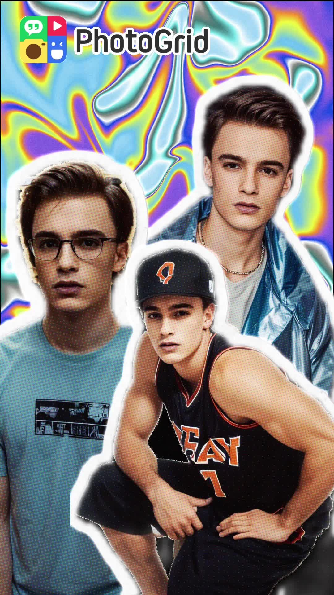 Edit your photos with Y2K effect.  Bring back the 2000s!