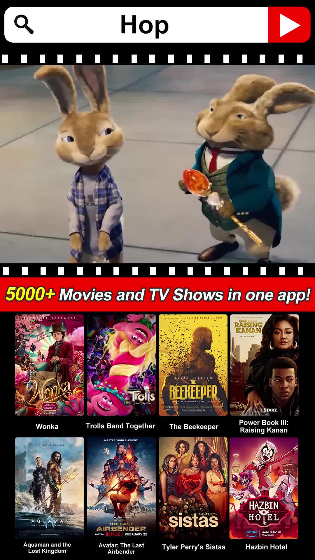 Watch blockbuster movies as you like