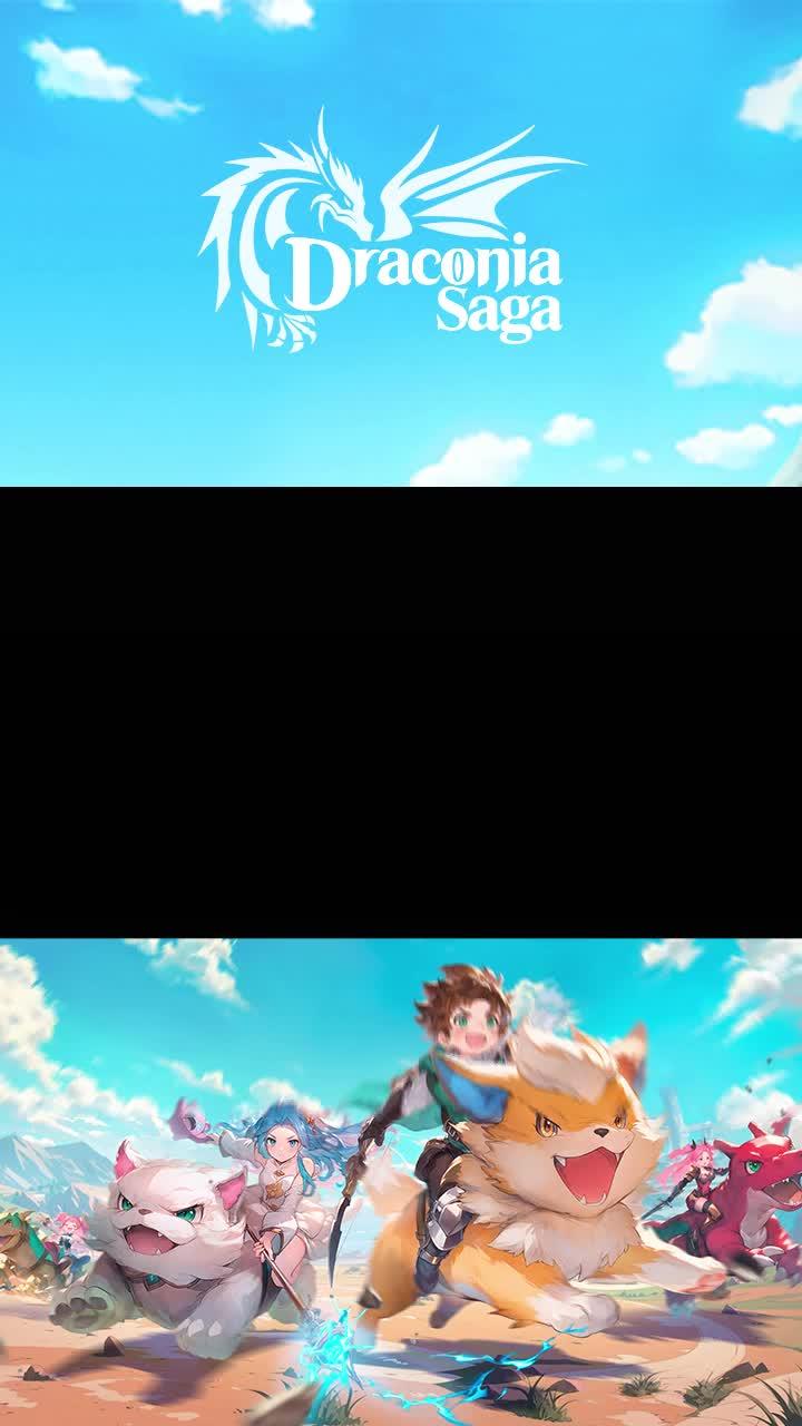 ลุกขึ้นมาจากมรสุมและจับมือกันก้าวไปข้างหน้า! เกมมือถือผจญภัยแนวโลกแฟนตาซี Draconia Saga