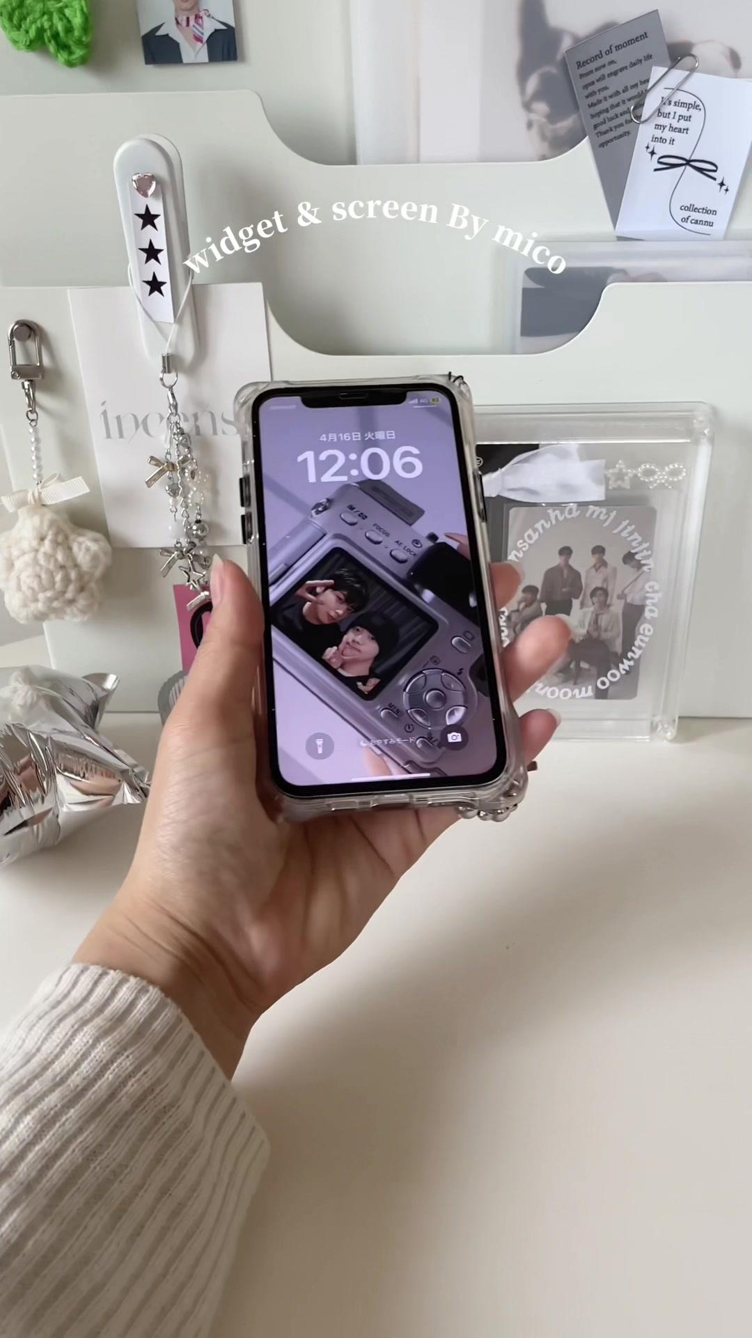 ウィジェットで音楽流せるのテンション上がる🎧💿#micowidget #추천 #kpop #kpopfyp #lockscreen #아이폰잠금화면 #ロック画面 #オタ活 #mico #おすすめ #pr @Mico-Aesthetic Screen Maker