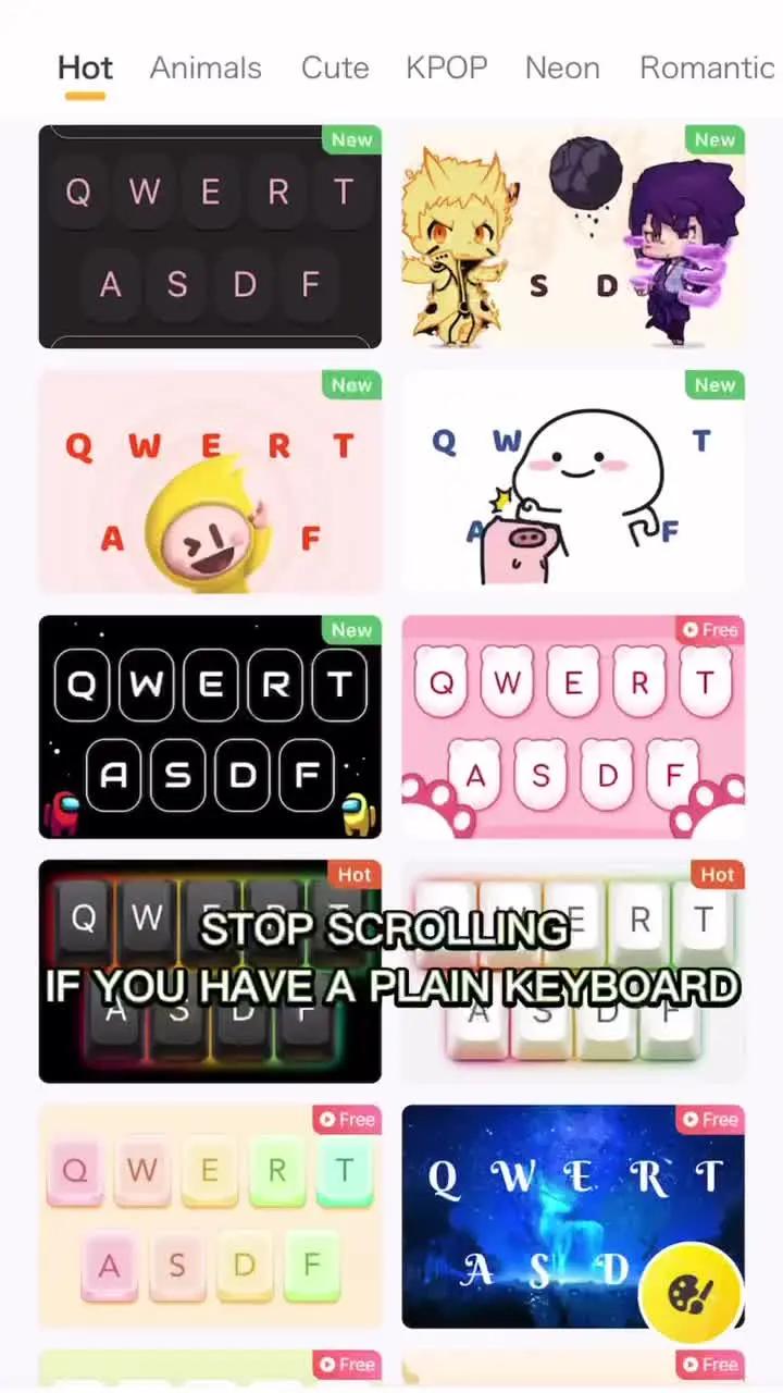A very popular fully customized keyboard recently