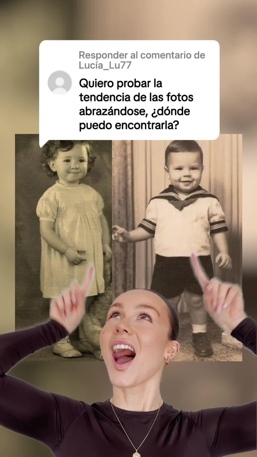 Sumérgete en la nueva tendencia de abrazos con IA y anima tus fotos con un toque emotivo.