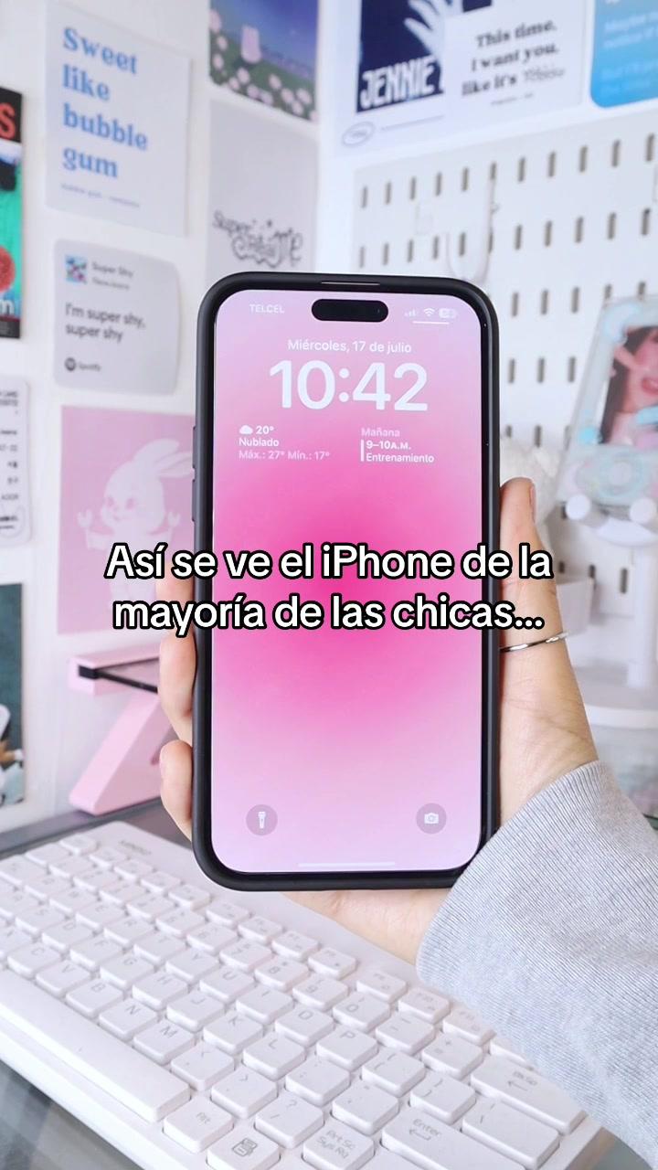 Mi terapia es personalizar mi celular 😹🤍 @mico_widget #micowidget #personalizatucelular #iphone #android #aesthetic #cute #aplicaciones #phonehacks #celulares #tecnologia #personalizacion #chicas #fyp