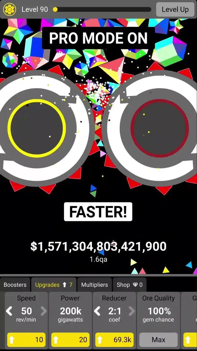 Crush everything around!