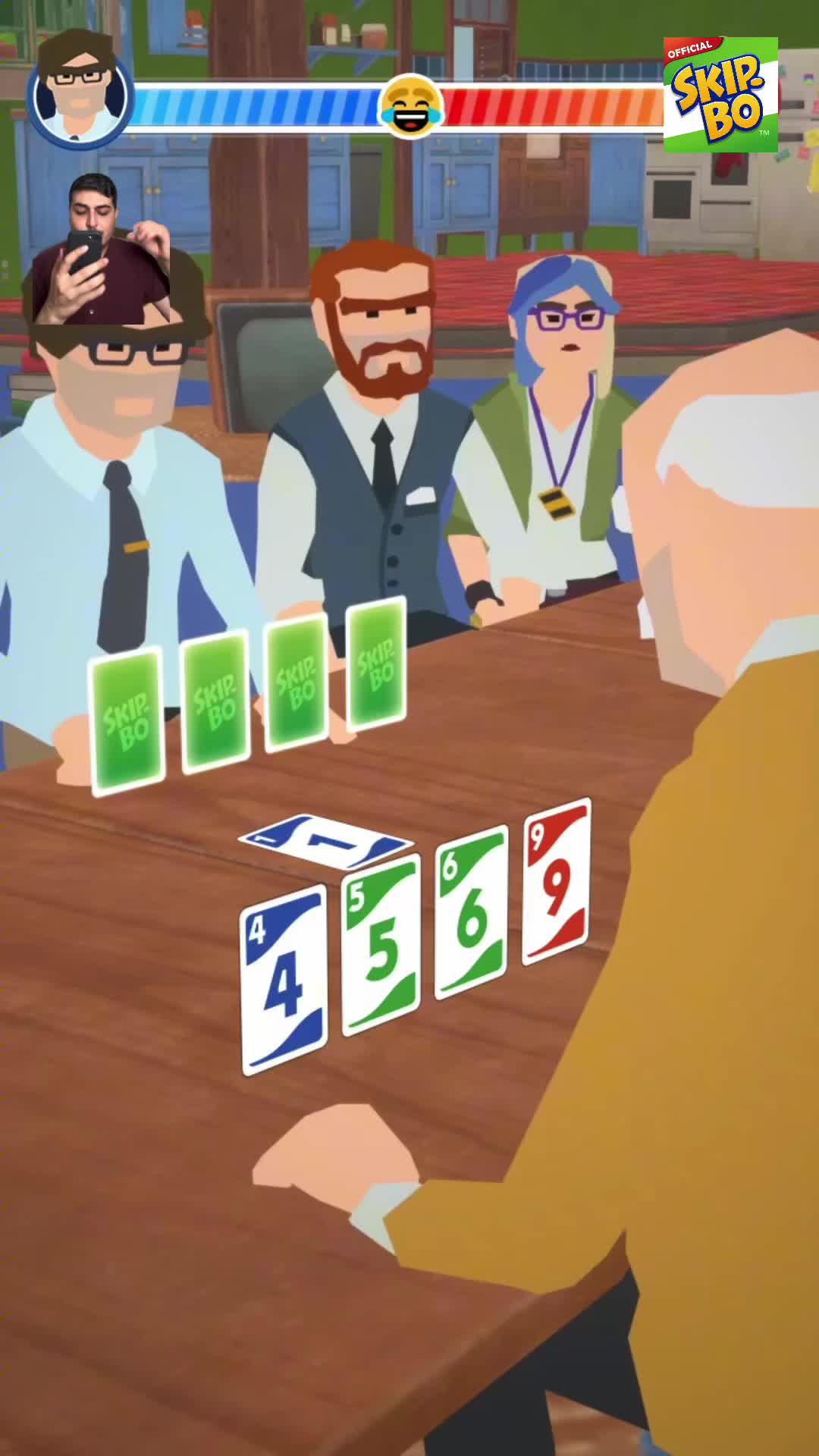 SKIPBO - CLASSIC SOLITAIRE GAME