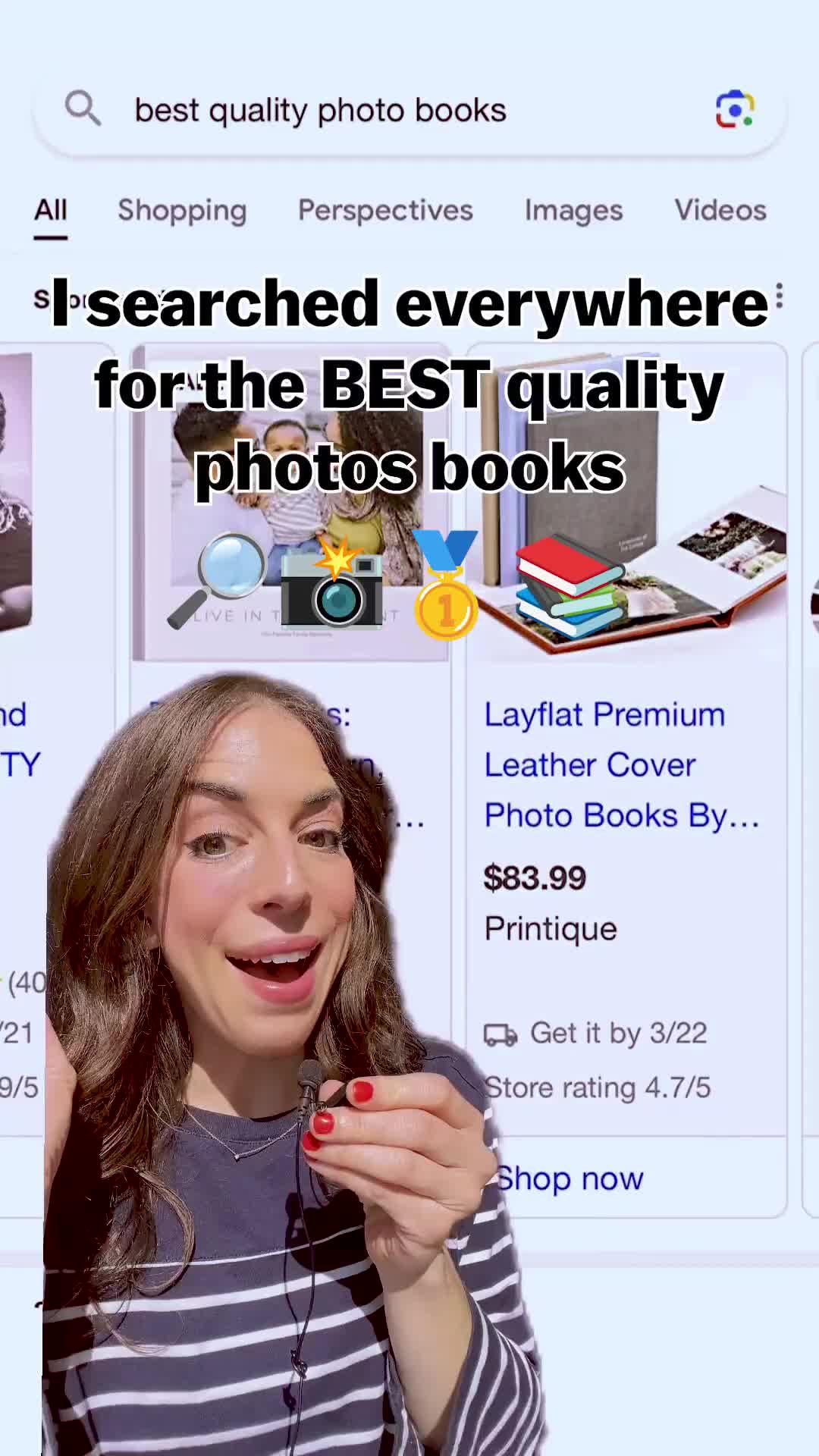 Relive all the magic moments with a custom photo book.