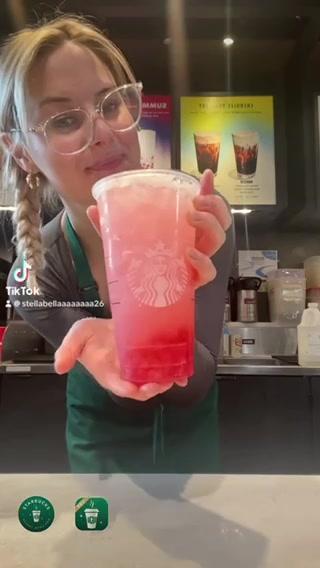 Easier to show your barista the recipe? Try our app for free💖 Link in bio! @Stella  #starbuckssecretmenu #fyp #starbucksbarista #starbuckssecretmenupro #starbucks #starbucksdrinks #starbuckscoffee #starbucksrecipes #starbuckslover 