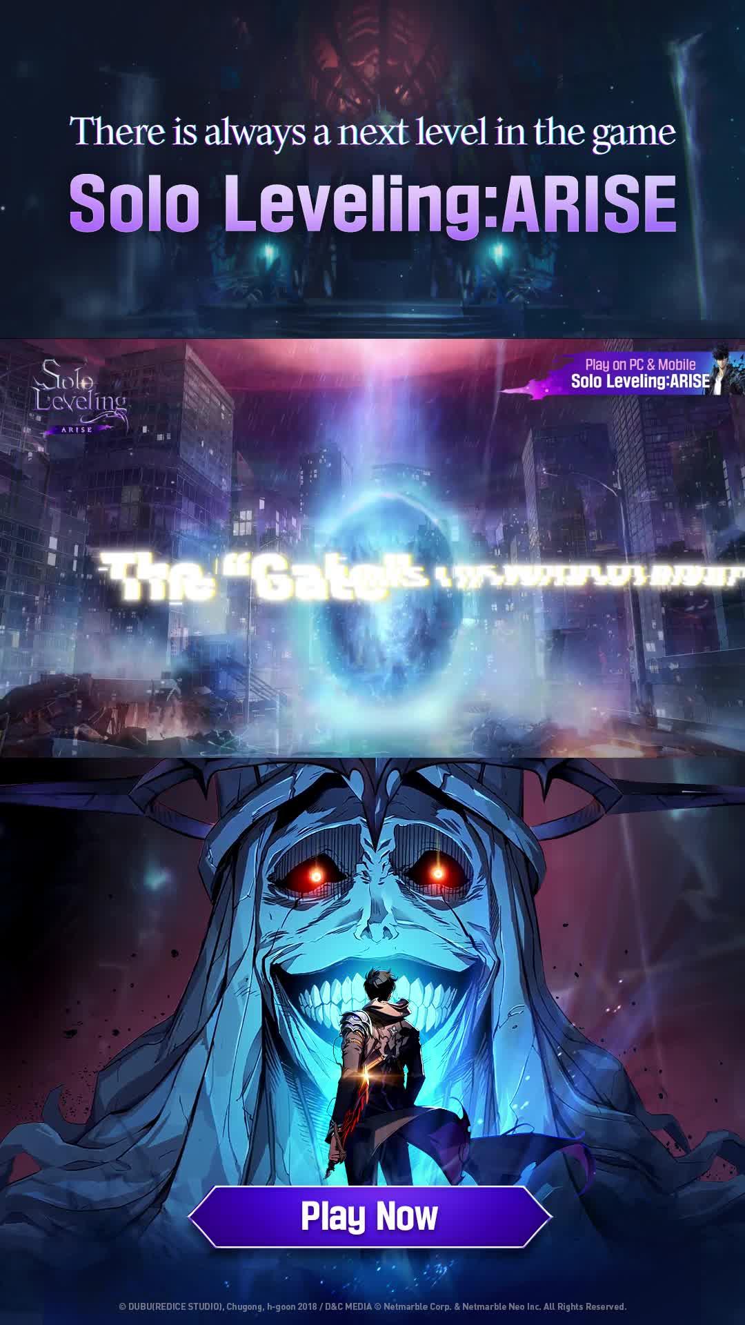 There is always a next level in the game! Solo Leveling:ARISE, enjoy the epic action with the game!