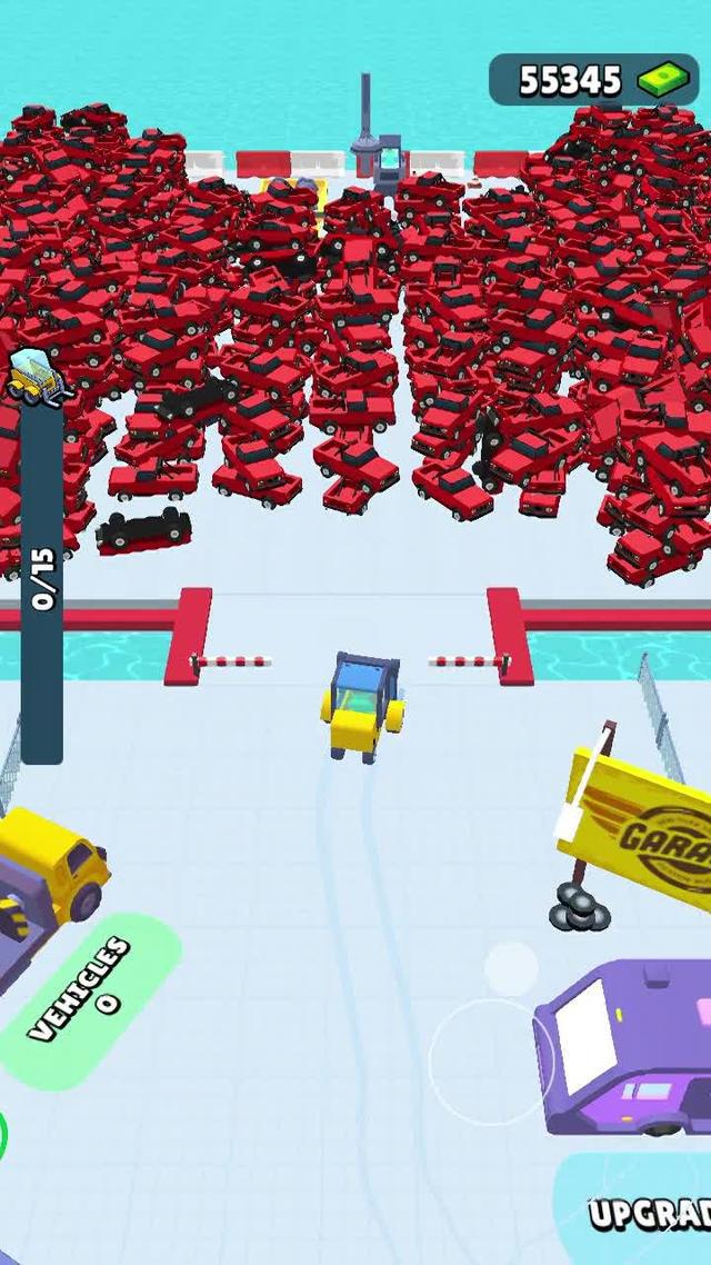 Collect cars as much as you can