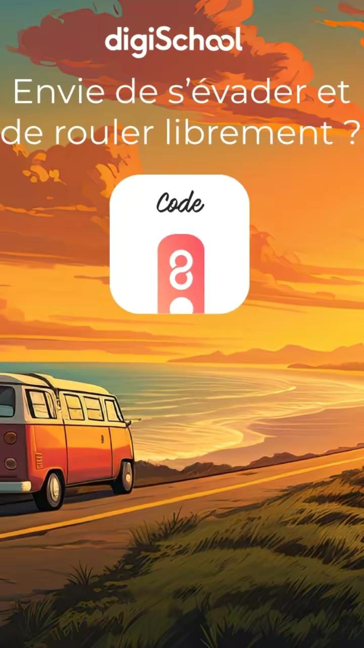 Télécharge digiSchool Code de la Route et révise facilement !