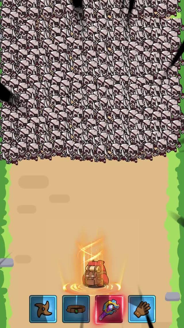 融合背包合成玩法的TD游戏