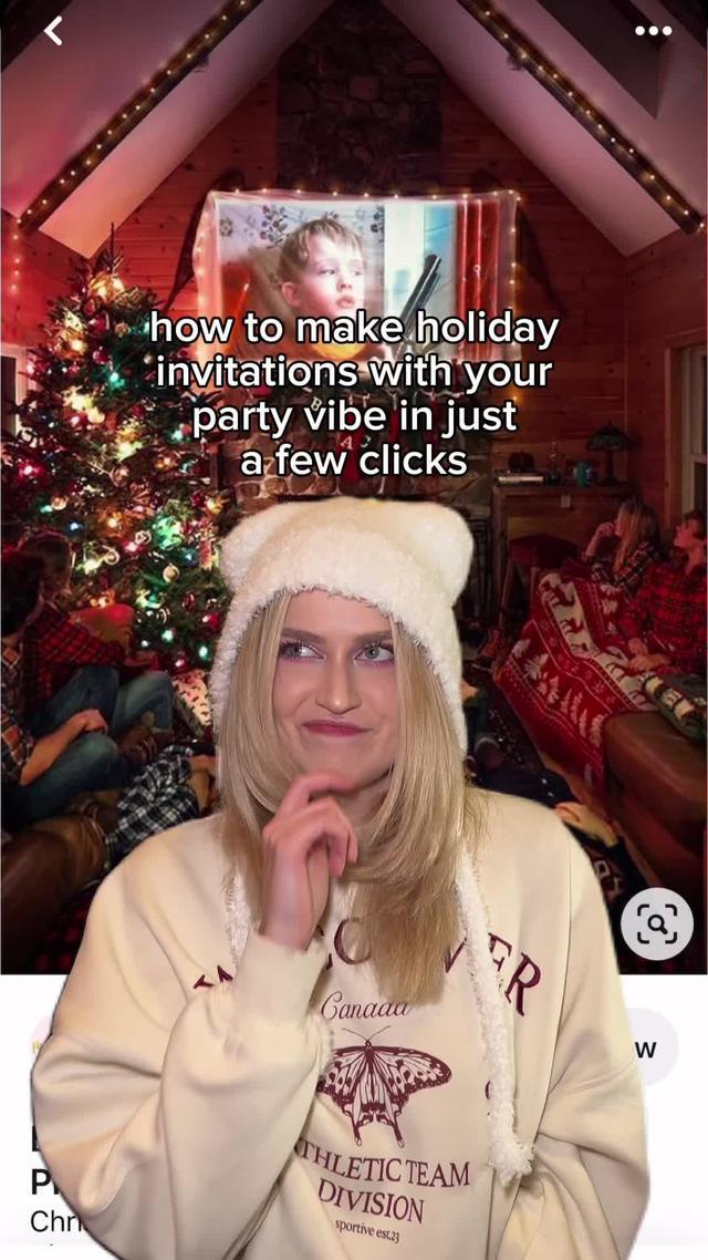 Create exciting personalised party invitations. Turn your selfie into invitation with AI in 1 click.